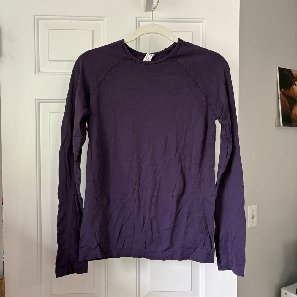 Athleta Girl Purple Long Sleeve Top